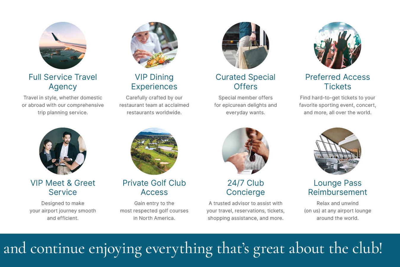 Skyguide postcard — benefits